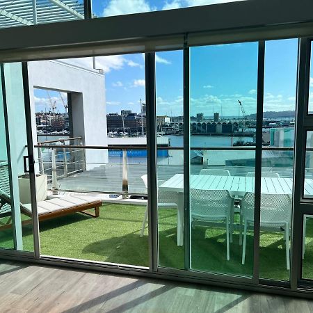 Spacious Penthouse With Spectacular Harbour Views! Auckland Exterior foto